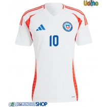 Maglie da calcio Chile Alexis Sanchez #10 Seconda Maglia Copa America 2024 Manica Corta